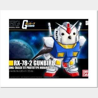 RX-78 Gunbirb [box art] Posters and Art